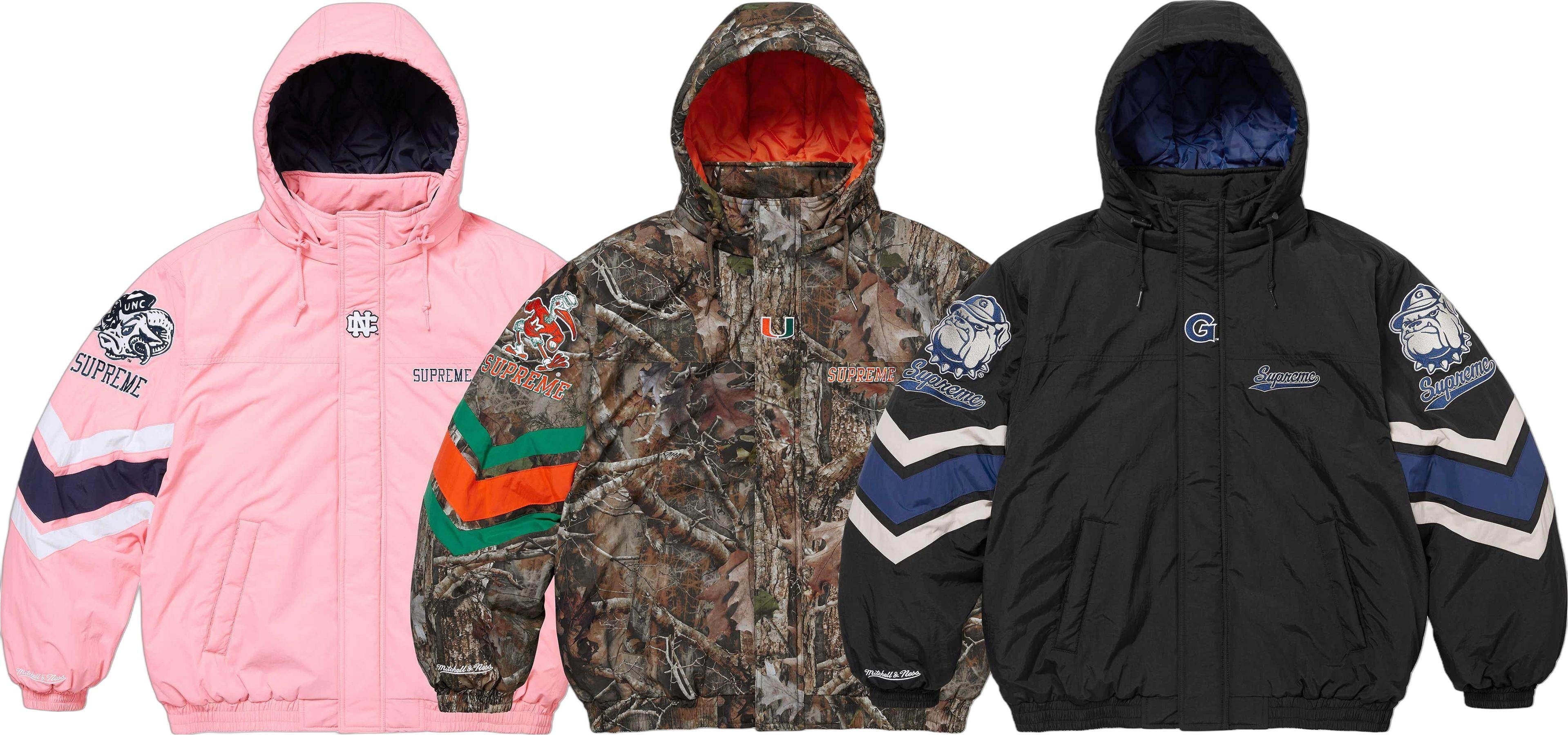 Supreme®/Mitchell & Ness NCAA Hooded Stadium Jacket view 12